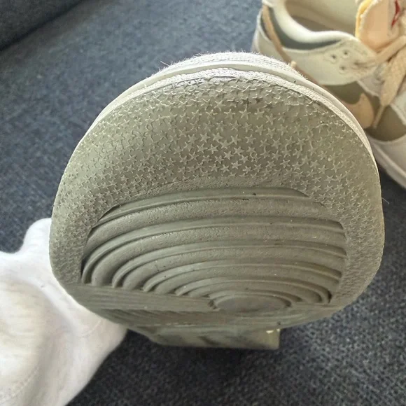 Nike Dunk LowSE Canvas Sail/Khaki Women’s 6.5 - Picture 9 of 10